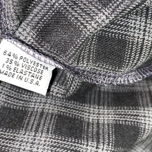 Bryn Walker black plaid size large dress - Picture 7 of 9